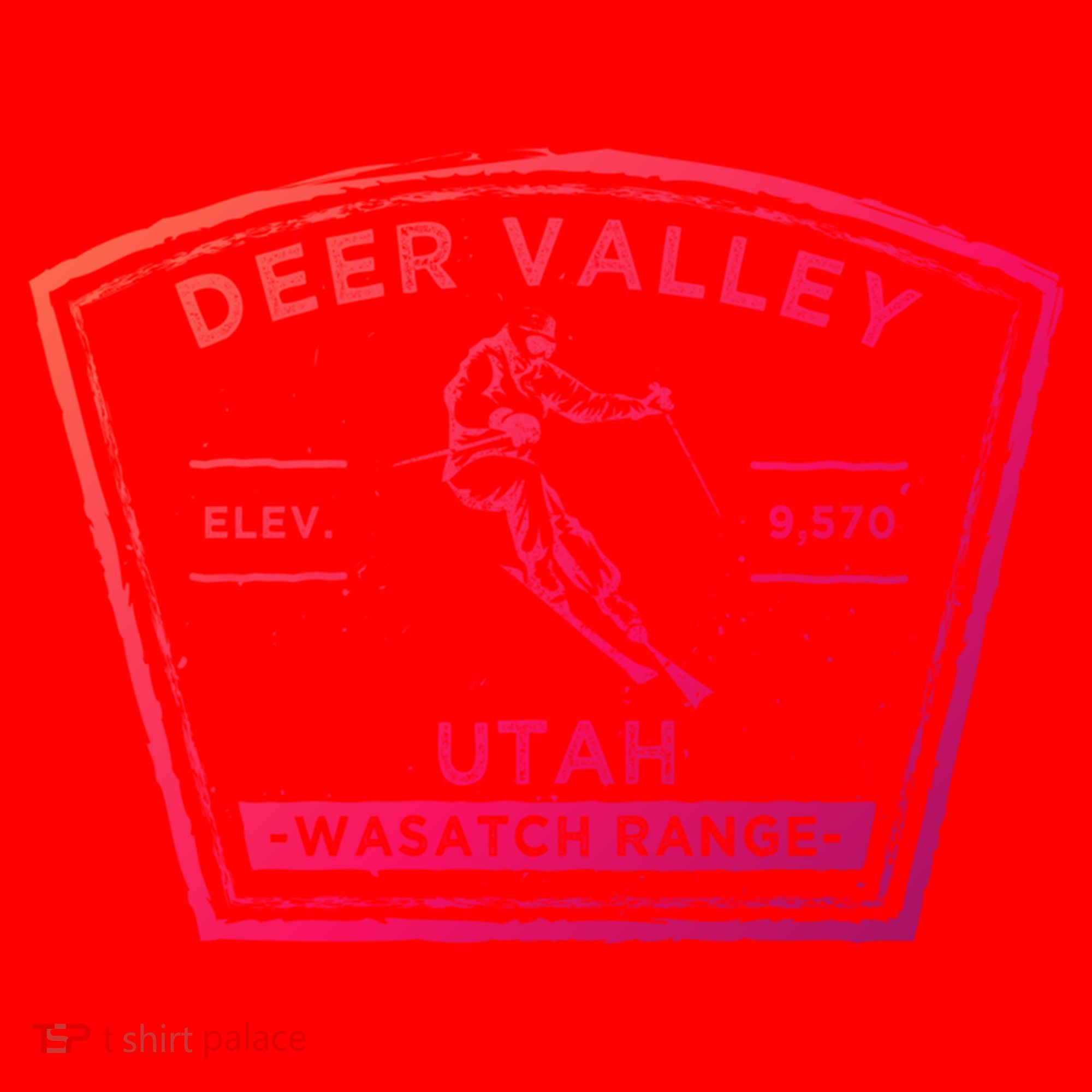 Deer Valley Utah Snow Skiing Gift Santa Hat