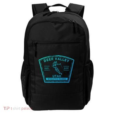 Deer Valley Utah Snow Skiing Gift Backpack