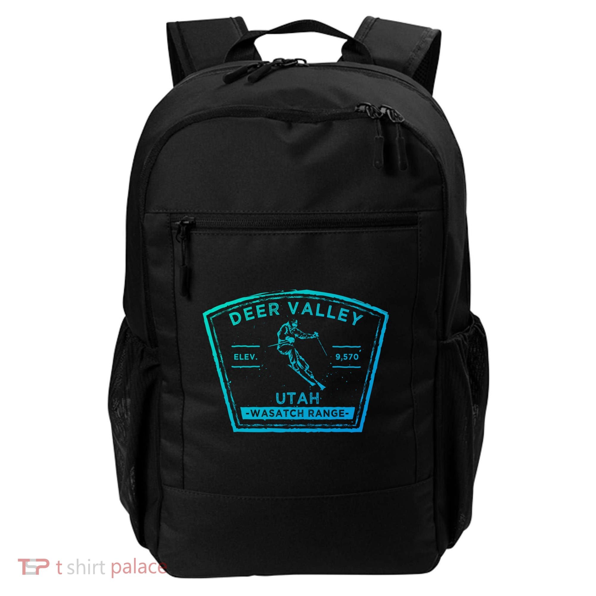 Deer Valley Utah Snow Skiing Gift Backpack