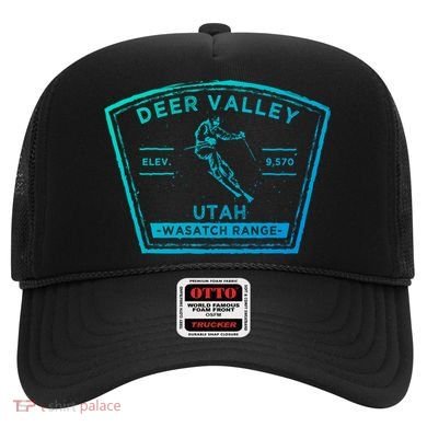 Deer Valley Utah Snow Skiing Gift Hat