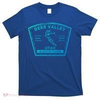 Deer Valley Utah Snow Skiing Gift T-Shirt thumb 0