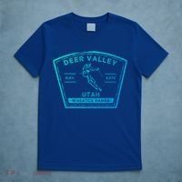 Deer Valley Utah Snow Skiing Gift T-Shirt thumb 5