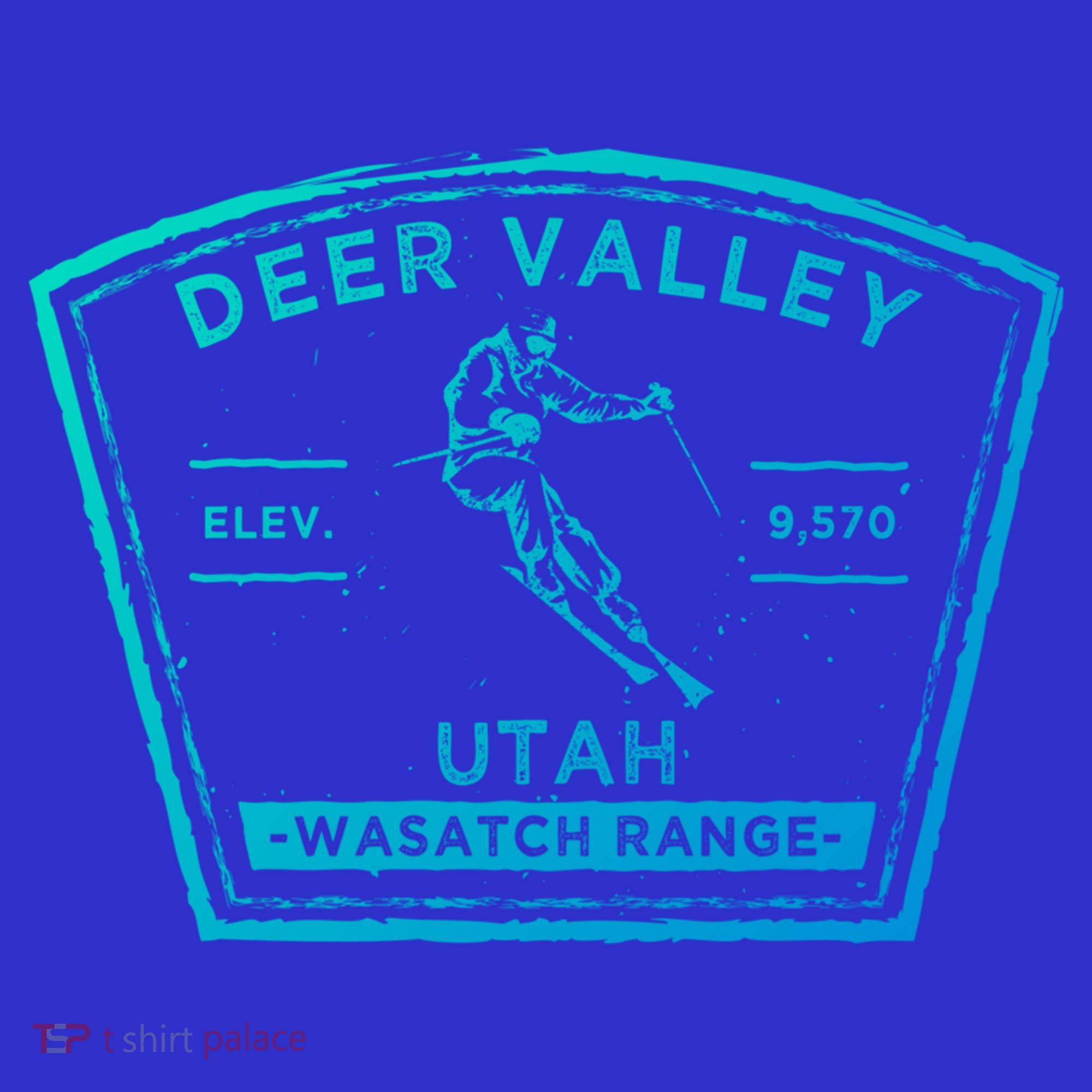 Deer Valley Utah Snow Skiing Gift Women's Tank Top