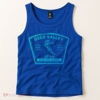 Deer Valley Utah Snow Skiing Gift Tank Top thumb 2