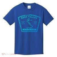 Deer Valley Utah Snow Skiing Gift Kids T-Shirt thumb 0