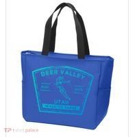 Deer Valley Utah Snow Skiing Gift Tote Bag thumb 3