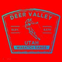 Deer Valley Utah Snow Skiing Gift Santa Hat thumb 1