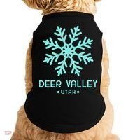 Deer Valley Utah Skiing Doggie Tank thumb 0