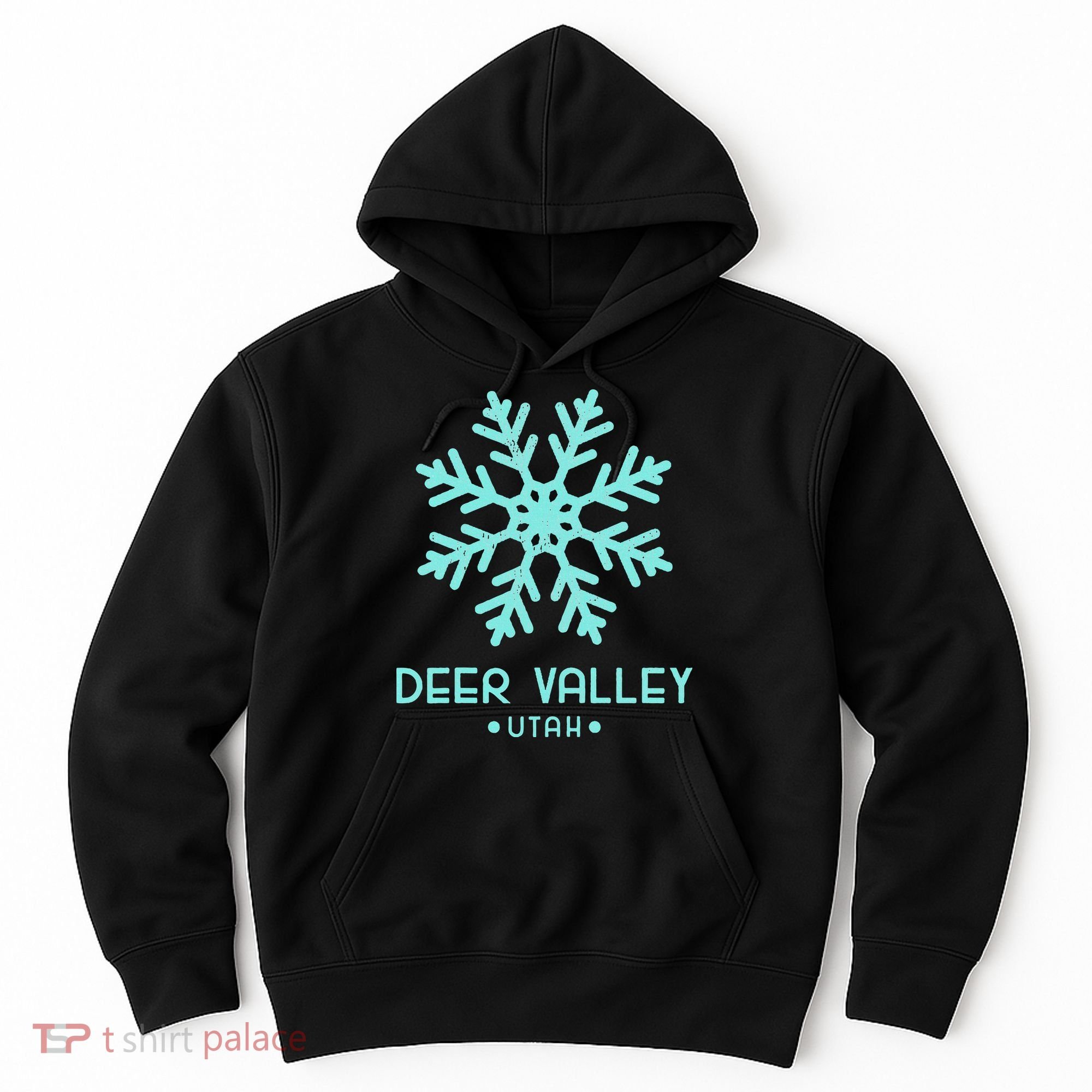 Deer Valley Utah Skiing Hoodie