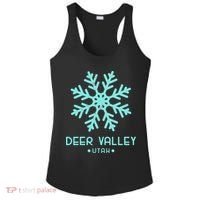 Deer Valley Utah Skiing Ladies PosiCharge Competitor Racerback Tank thumb 0