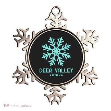 Deer Valley Utah Skiing Ornament
