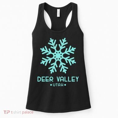 Deer Valley Utah Skiing Women's Tank Top