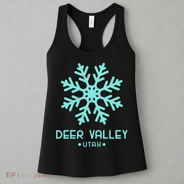 Deer Valley Utah Skiing Women's Tank Top