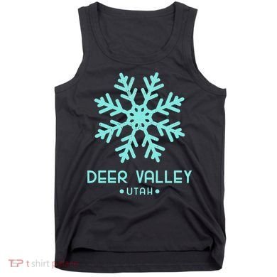 Deer Valley Utah Skiing Tank Top
