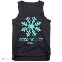 Deer Valley Utah Skiing Tank Top thumb 0