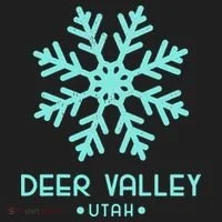 Deer Valley Utah Skiing Golf Towel thumb 3