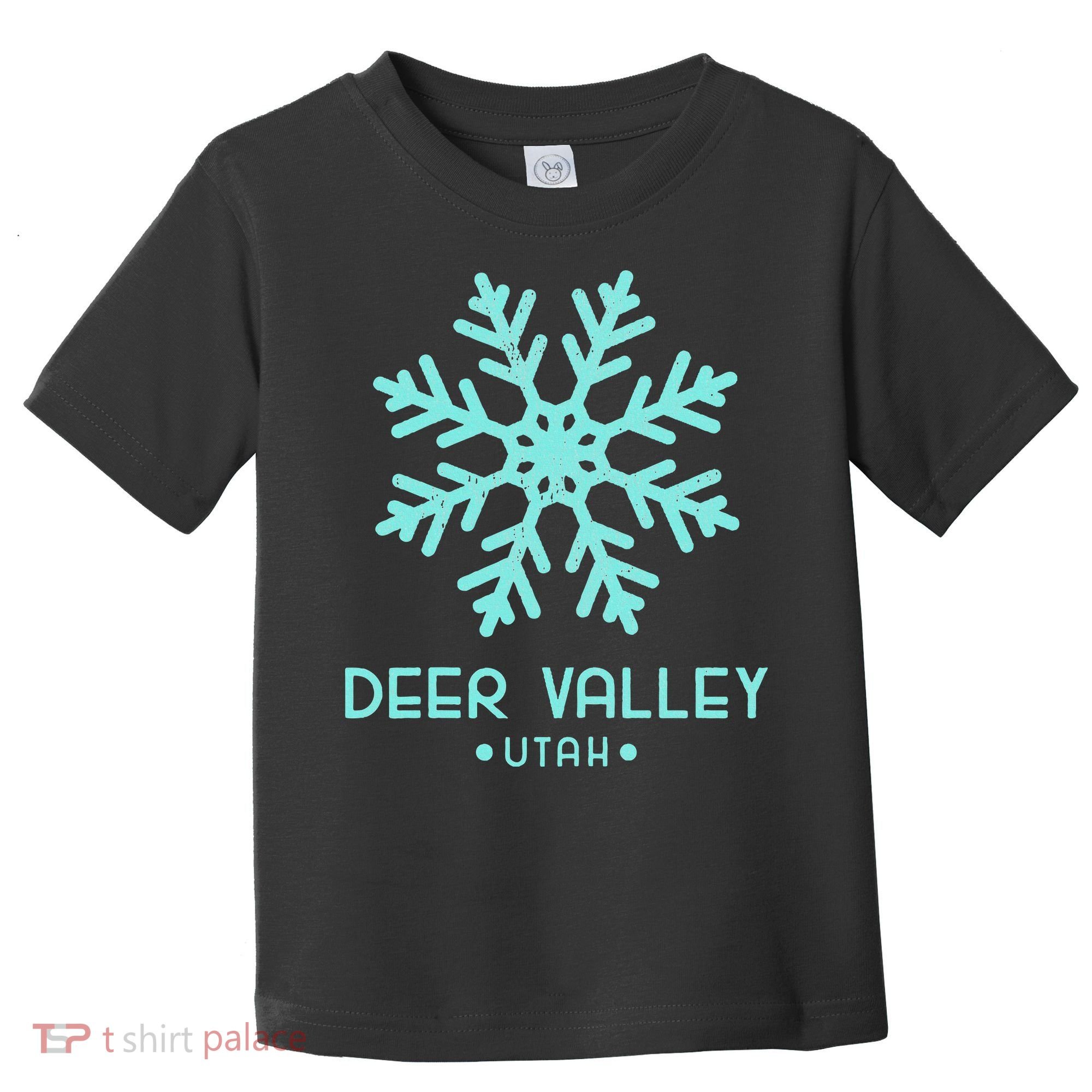 Deer Valley Utah Skiing Toddler T-Shirt