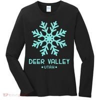 Deer Valley Utah Skiing Women's Long Sleeve Shirt thumb 0