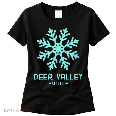 Deer Valley Utah Skiing Women's T-Shirt