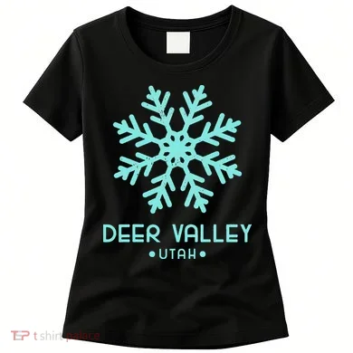 Deer Valley Utah Skiing Women's T-Shirt