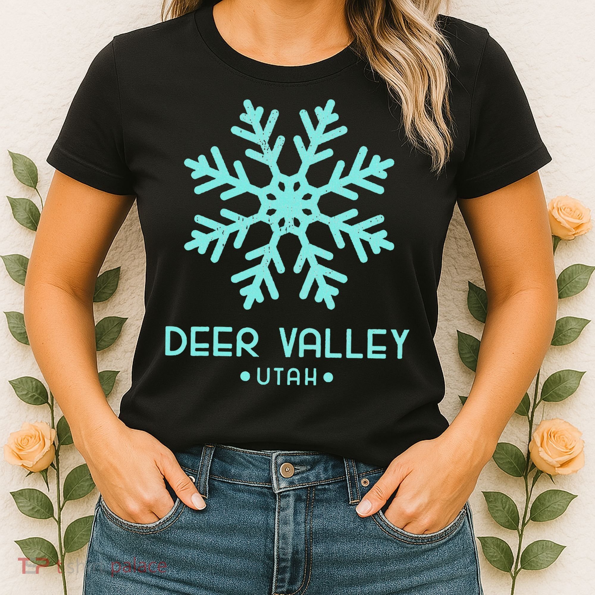 Deer Valley Utah Skiing Women's T-Shirt