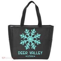Deer Valley Utah Skiing Tote Bag thumb 0