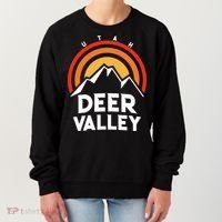 Deer Valley Utah Retro Women's Sweatshirt thumb 0