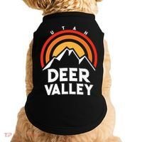 Deer Valley Utah Retro Doggie Tank thumb 0