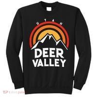 Deer Valley Utah Retro Sweatshirt thumb 0