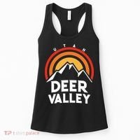 Deer Valley Utah Retro Women's Tank Top thumb 0