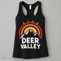 Deer Valley Utah Retro Women's Tank Top thumb 3