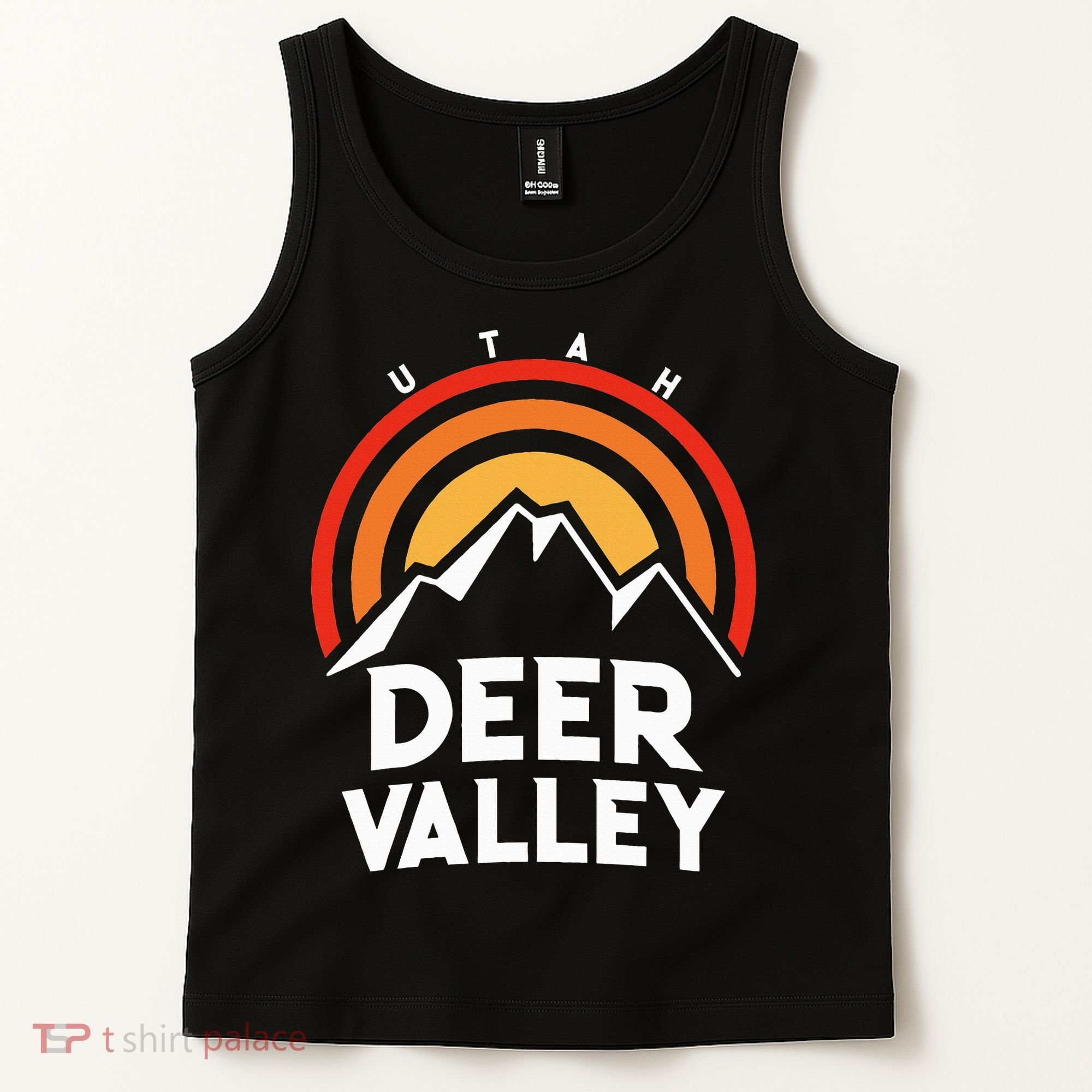 Deer Valley Utah Retro Tank Top