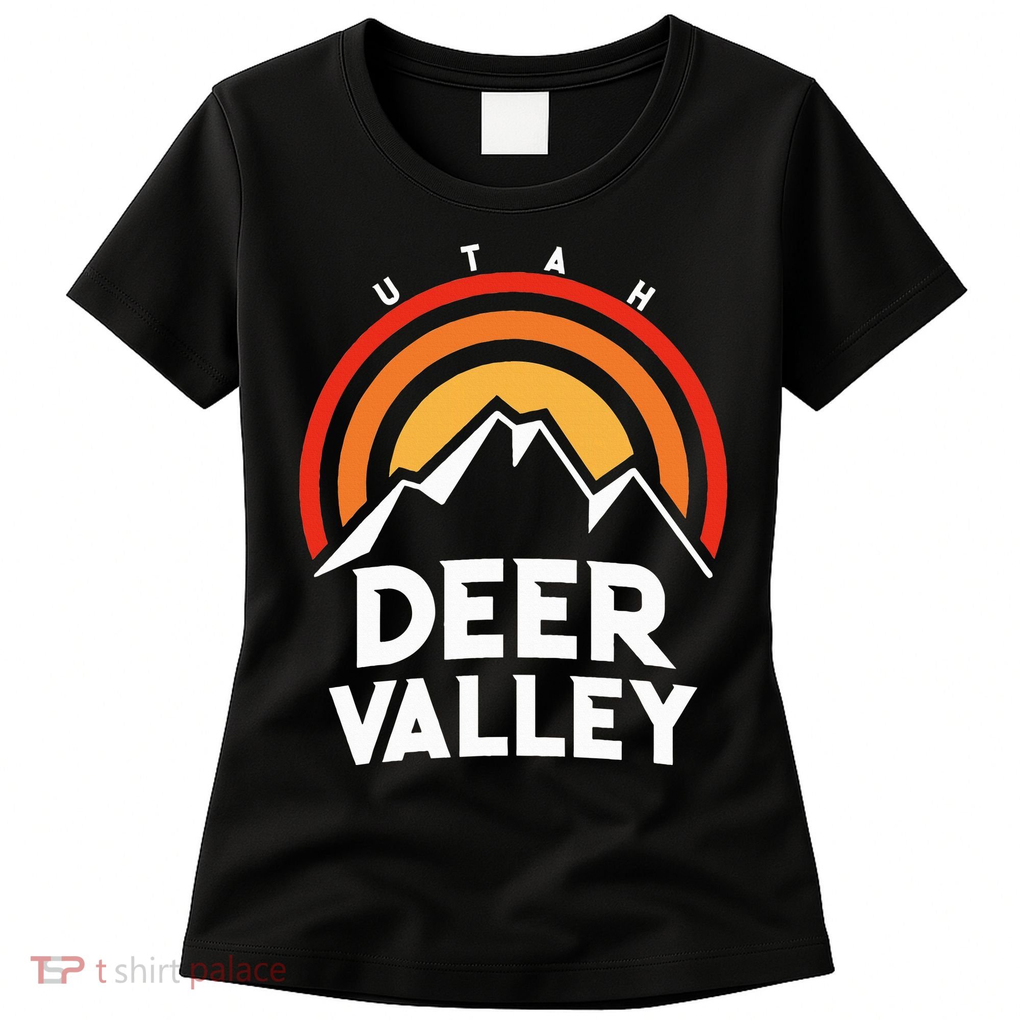 Deer Valley Utah Retro Women's T-Shirt
