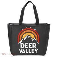 Deer Valley Utah Retro Tote Bag thumb 0