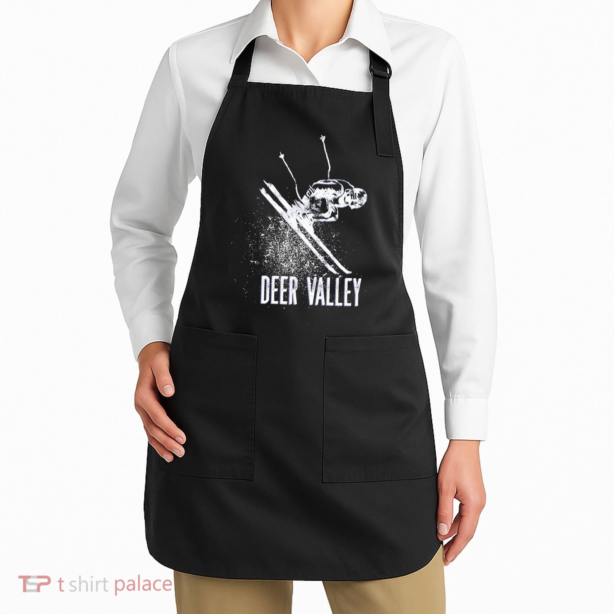 Deer Valley Utah Ski Resort Downhill Skier Apron