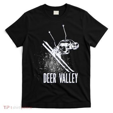 Deer Valley Utah Ski Resort Downhill Skier T-Shirt