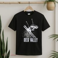 Deer Valley Utah Ski Resort Downhill Skier T-Shirt thumb 2