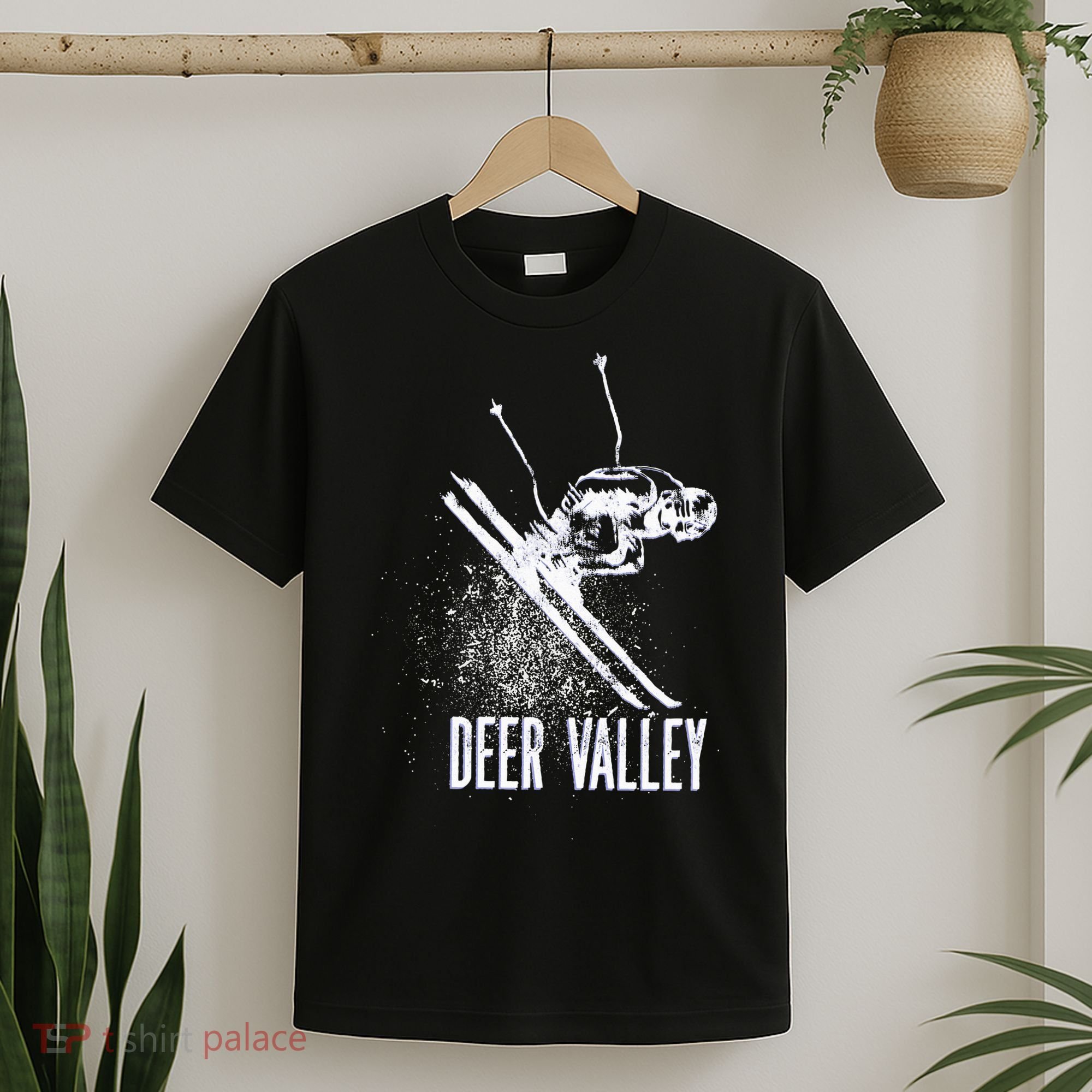 Deer Valley Utah Ski Resort Downhill Skier T-Shirt