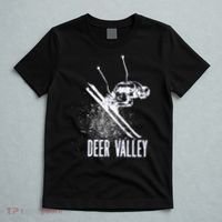 Deer Valley Utah Ski Resort Downhill Skier T-Shirt thumb 5