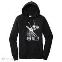 Deer Valley Utah Ski Resort Downhill Skier Women's Hoodie thumb 0