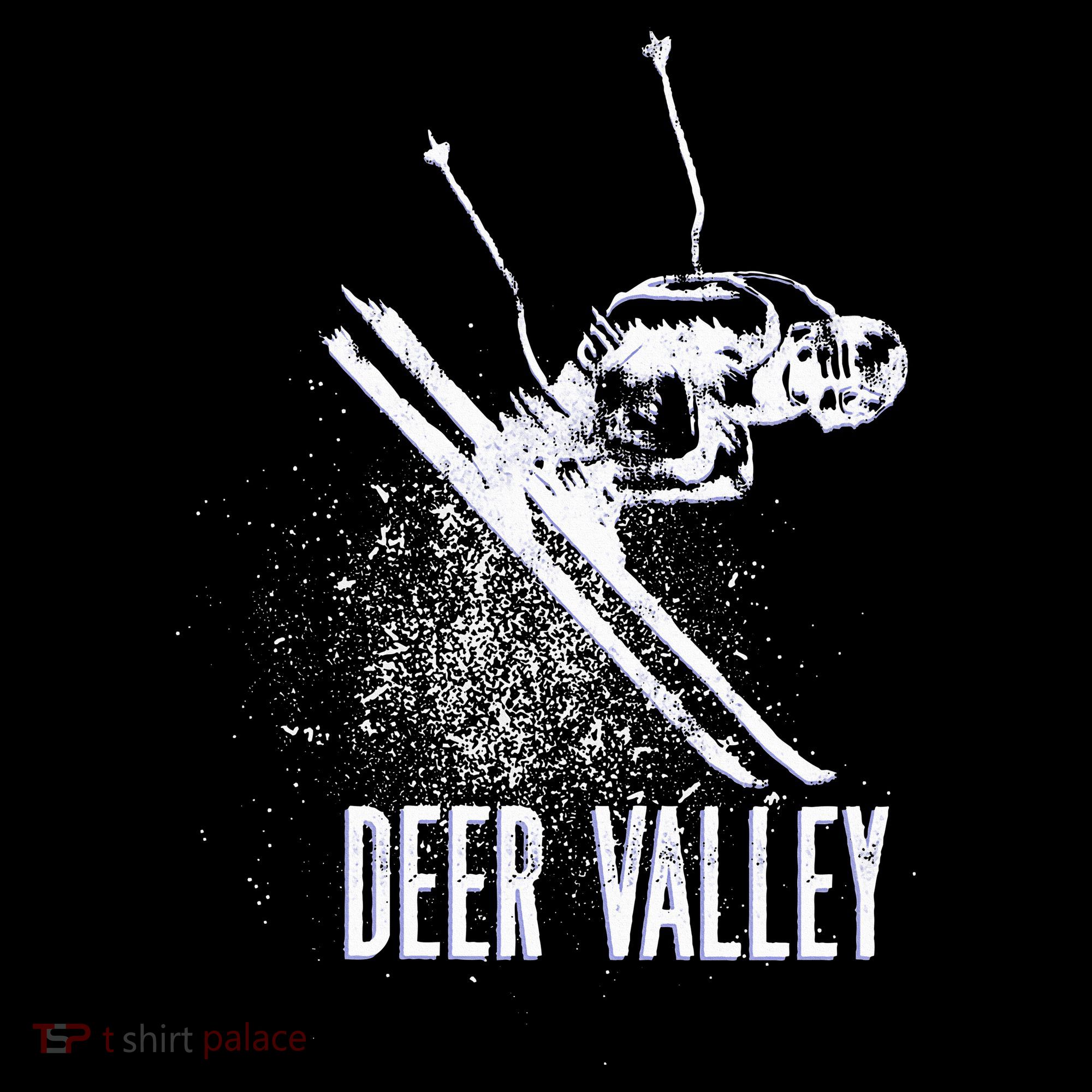 Deer Valley Utah Ski Resort Downhill Skier Women's Hoodie