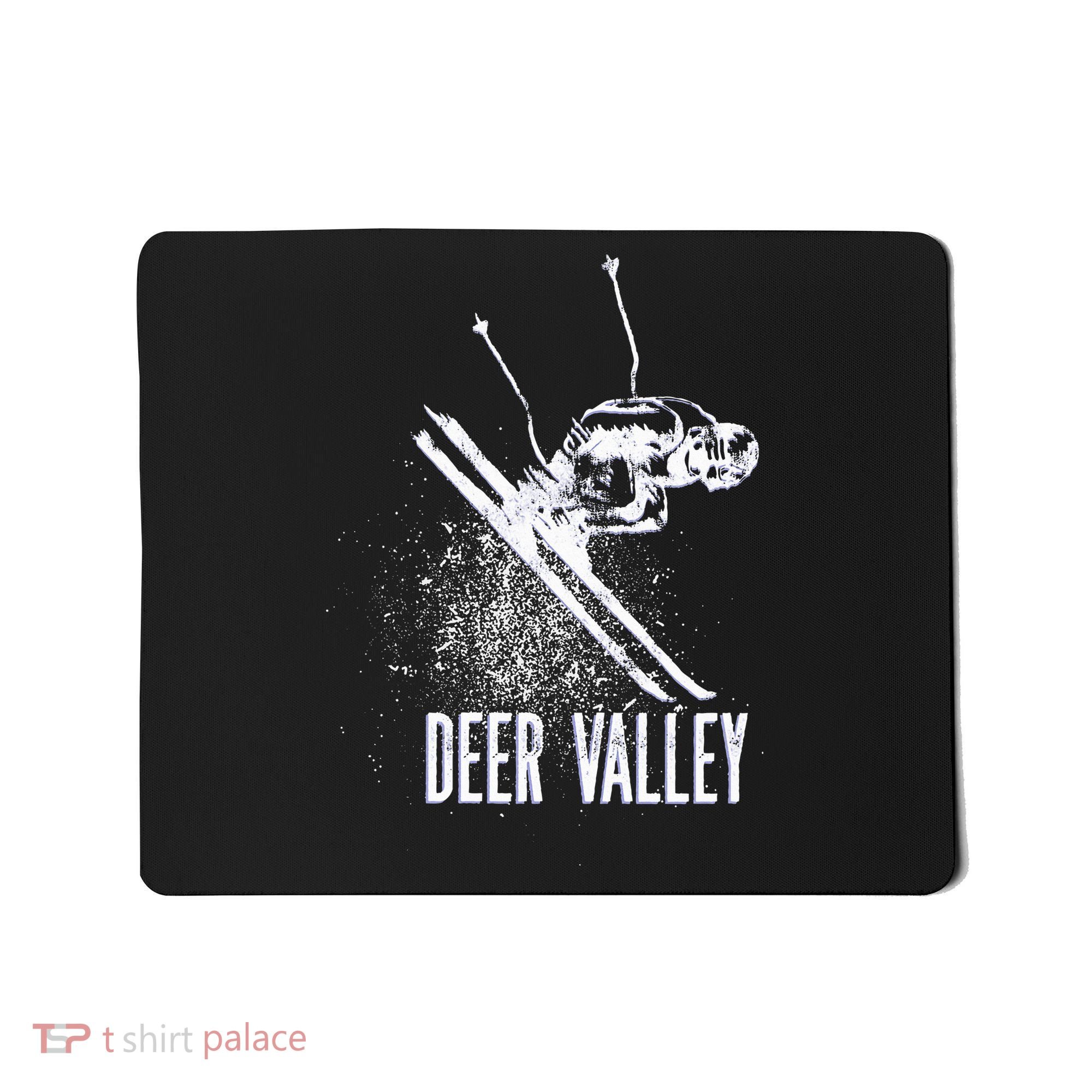 Deer Valley Utah Ski Resort Downhill Skier Mousepad