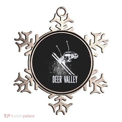 Deer Valley Utah Ski Resort Downhill Skier Ornament