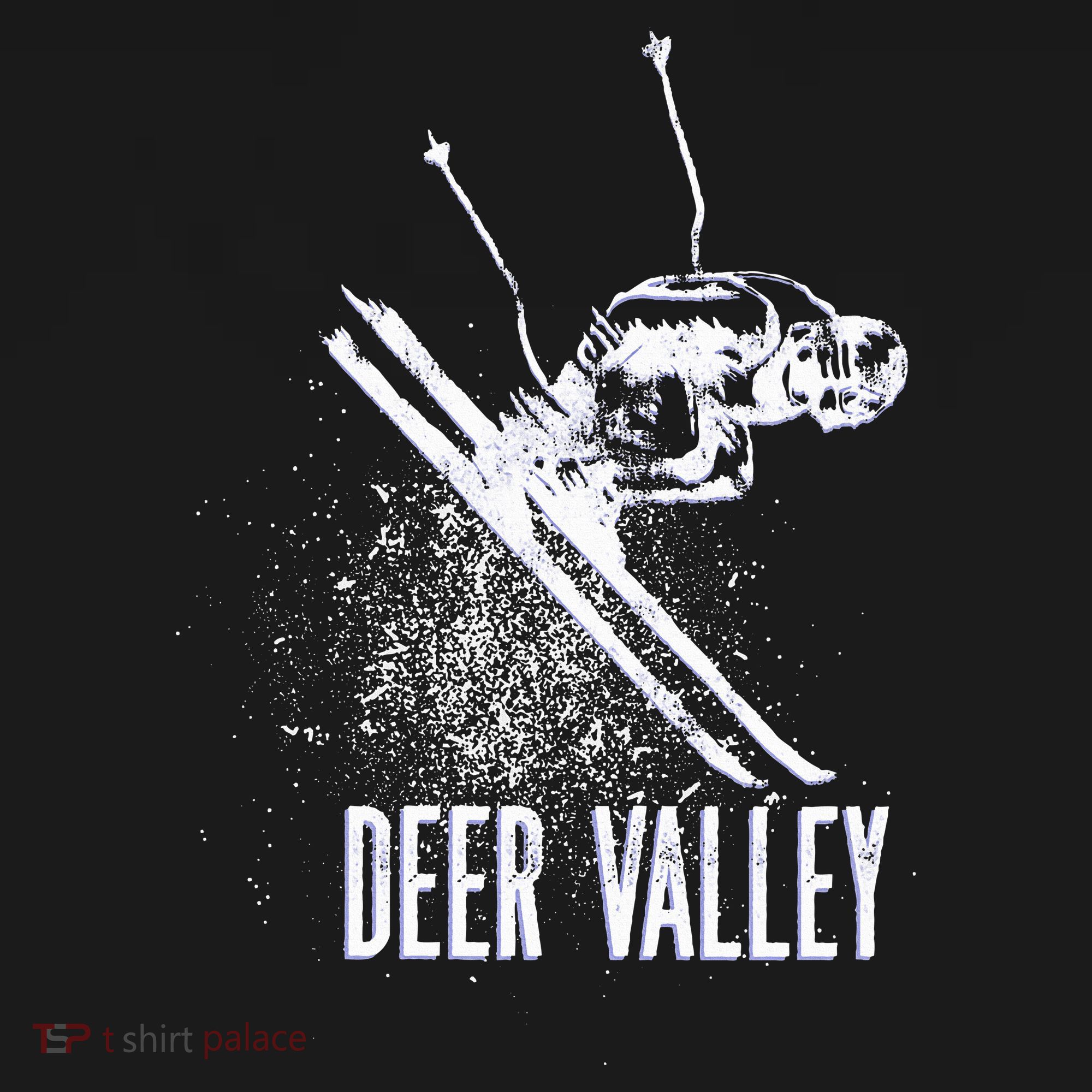 Deer Valley Utah Ski Resort Downhill Skier Women's Tank Top
