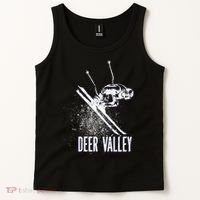 Deer Valley Utah Ski Resort Downhill Skier Tank Top thumb 2