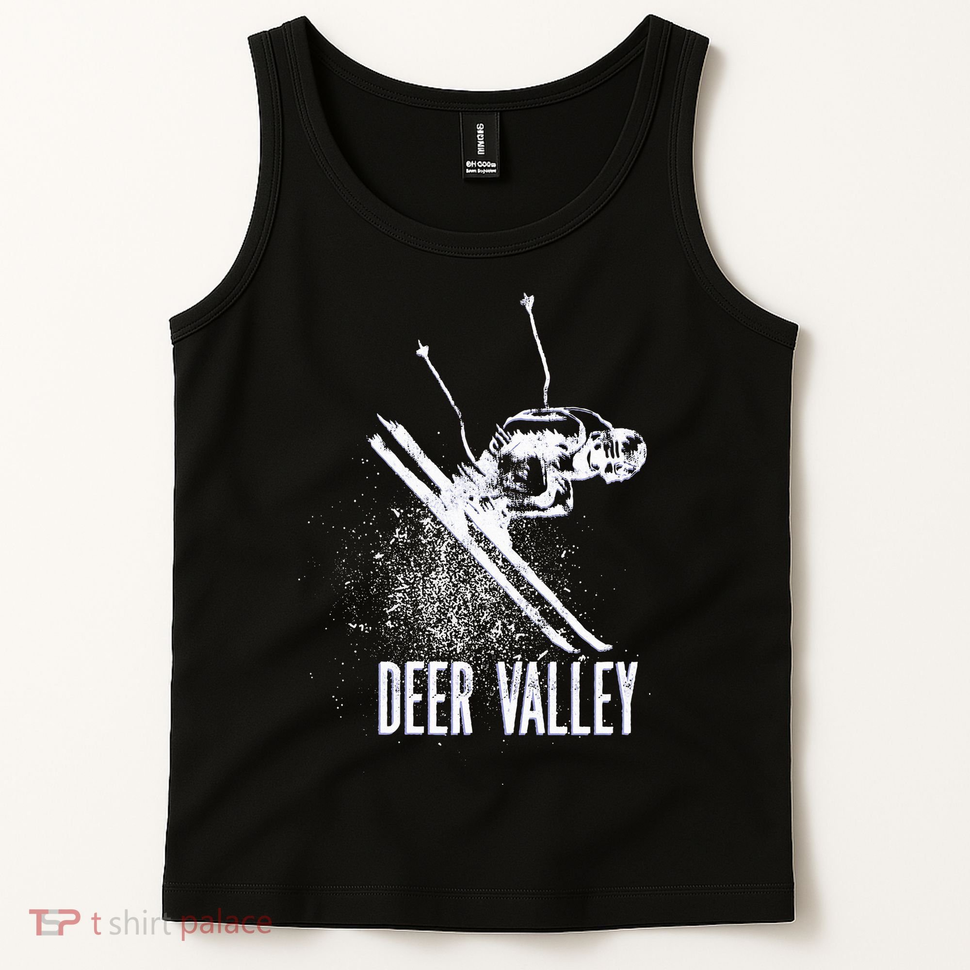 Deer Valley Utah Ski Resort Downhill Skier Tank Top