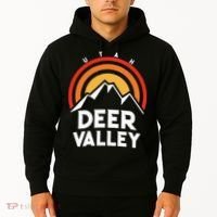 Deer Valley Utah Retro Hoodie thumb 2