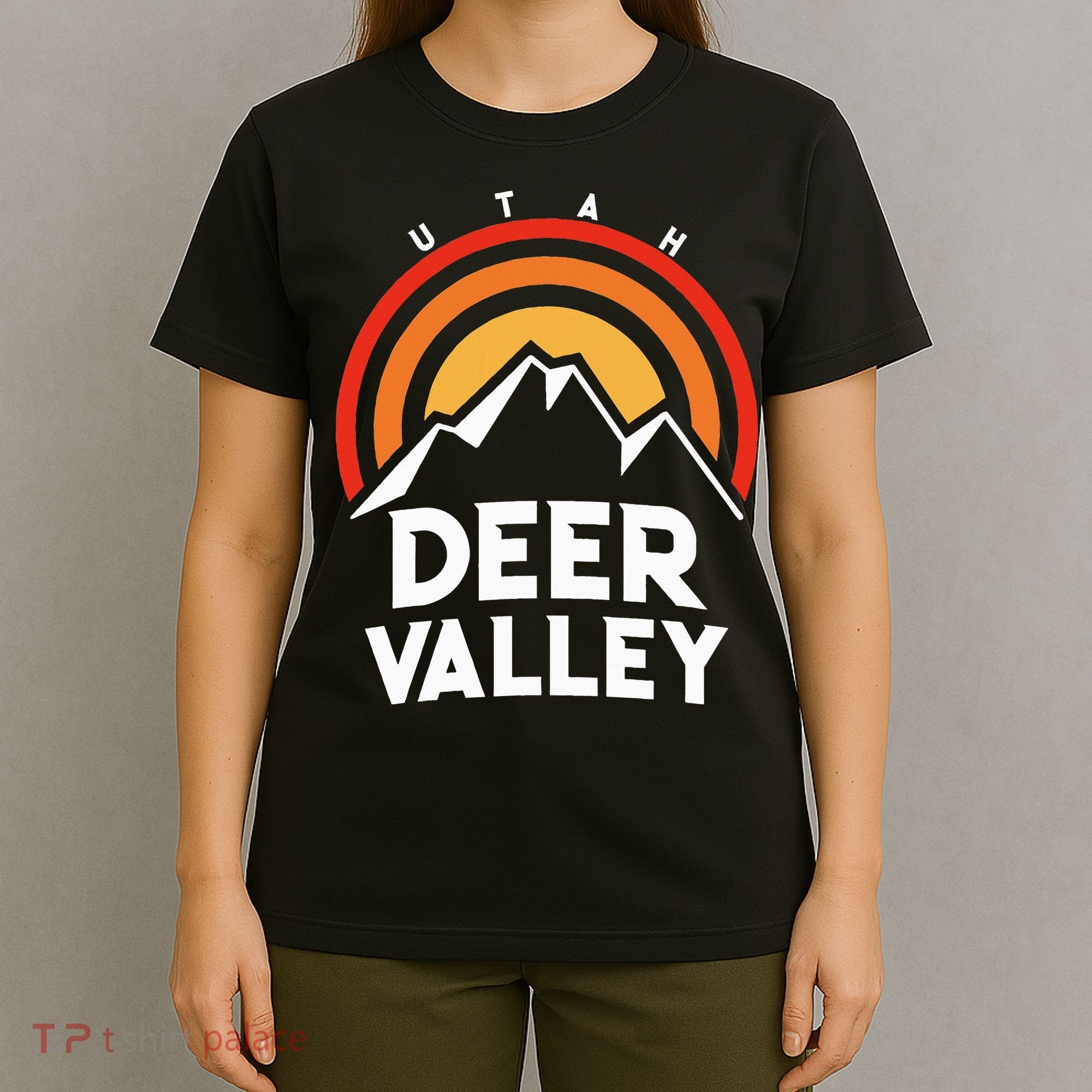 Deer Valley Utah Retro T-Shirt