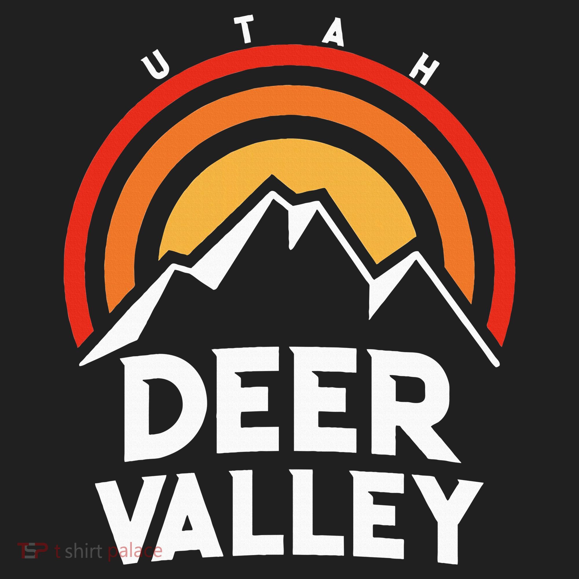 Deer Valley Utah Retro Beanie