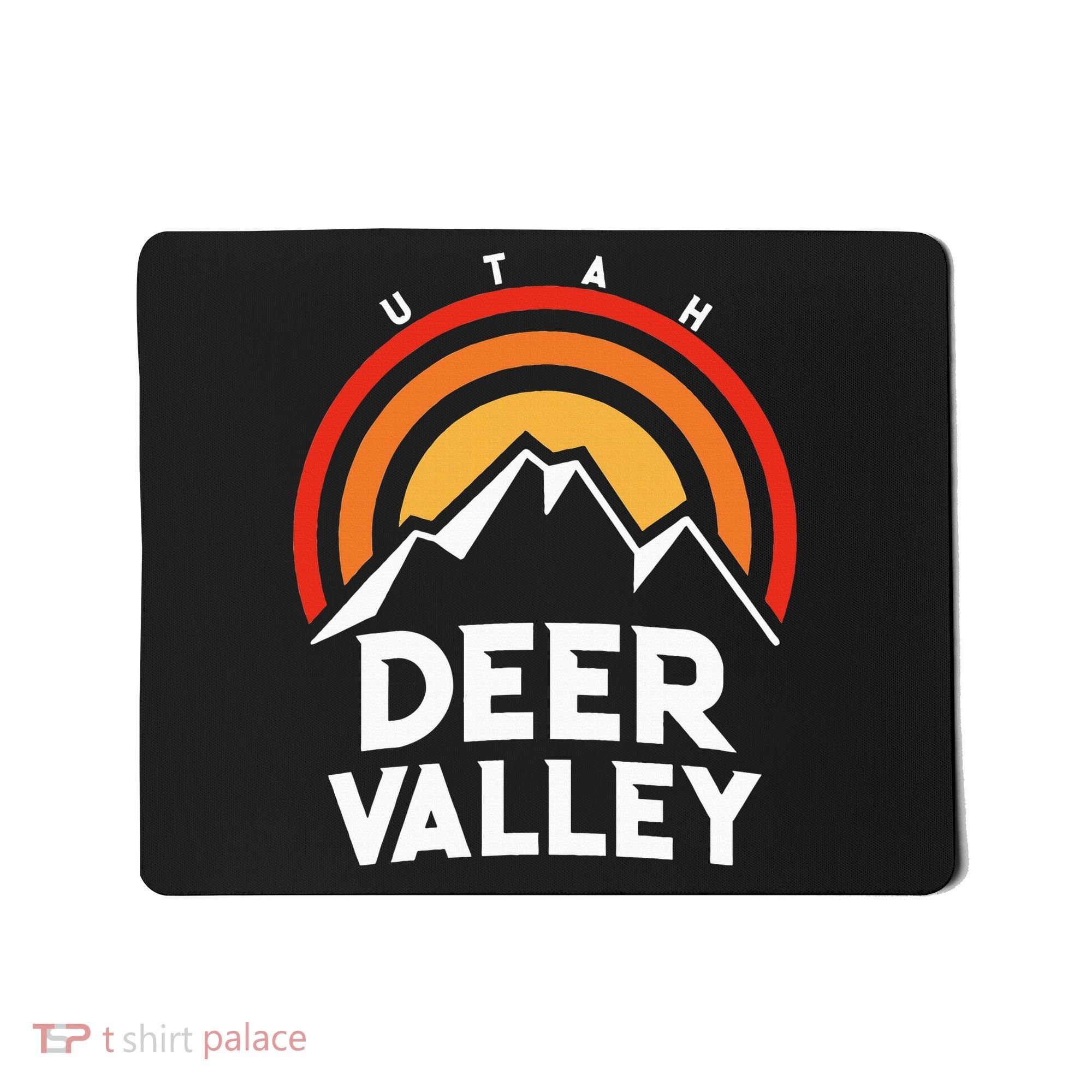 Deer Valley Utah Retro Mousepad